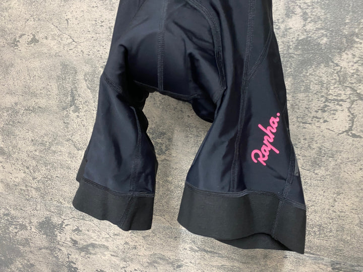 JY116 ラファ Rapha WOMEN'S SOUPLESS BIB SHORTS ビブショーツ レディース 黒 XS ほつれ有