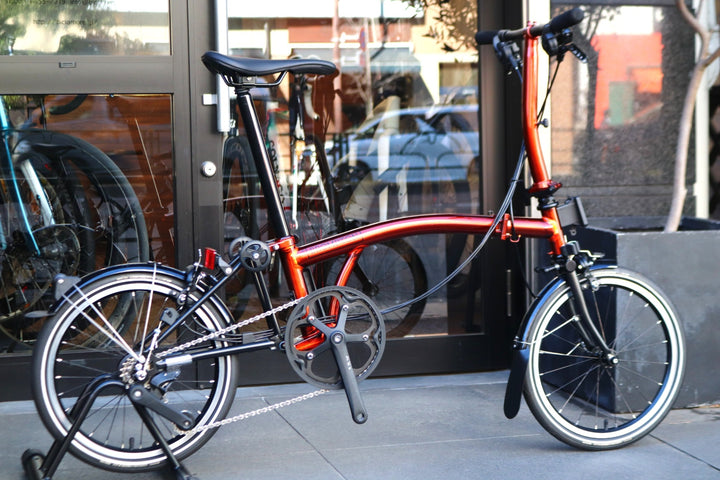 ブロンプトン BROMPTON P LINE EXPLORE LOW 12S 2024モデル フレイムラッカー ミニベロ 折り畳み 小径車 【東京南麻布店】