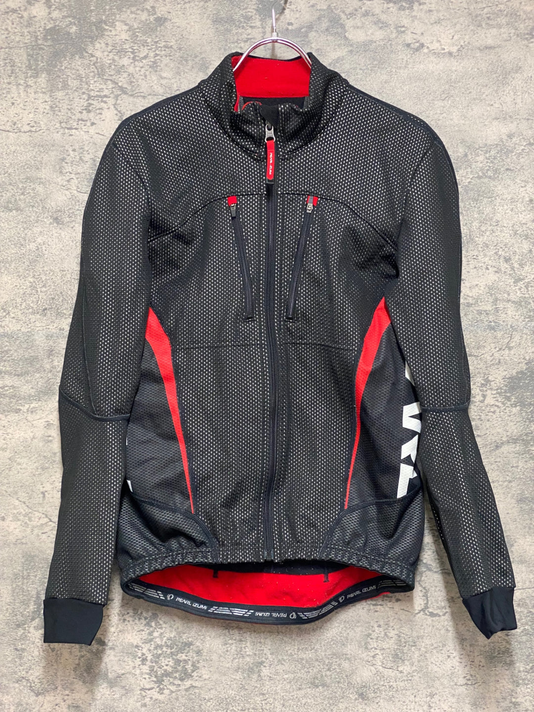 JM035 パールイズミ PEARL iZUMi サイクルジャケット 黒 M ※毛玉あり
