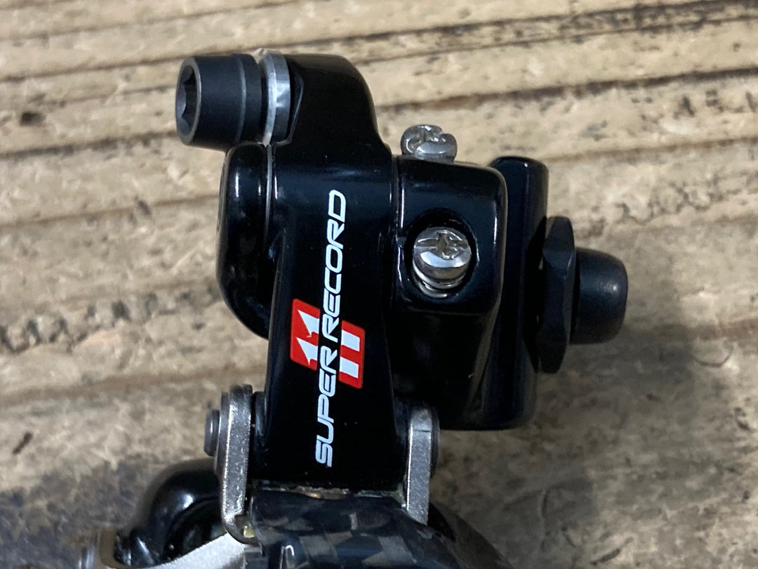 KQ706 カンパニョーロ CAMPAGNOLO スーパーレコード SUPER RECORD FD11-SR2B フロントディレイラー 直付