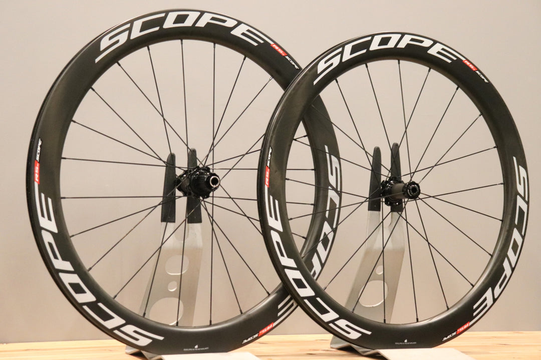 スコープ SCOPE R5D TLR DISC カーボン ディスク チューブレスレディ ホイールセット シマノ11S/12S 【仙台店】
