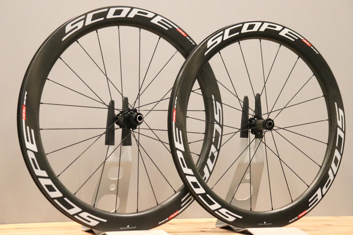 スコープ SCOPE R5D TLR DISC カーボン ディスク チューブレスレディ ホイールセット シマノ11S/12S 【仙台店】