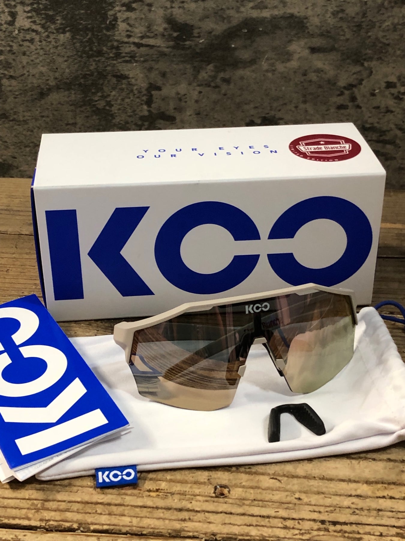 KCO Strade Bianche スポーツサングラス 【公式通販】