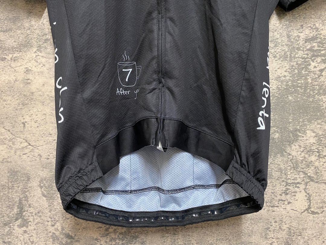JK437 ジェッセージ GSG 半袖 サイクルジャージ 黒 M