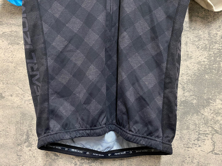 JP276 パールイズミ PEARL iZUMi 半袖 サイクルジャージ 黒 総柄 L
