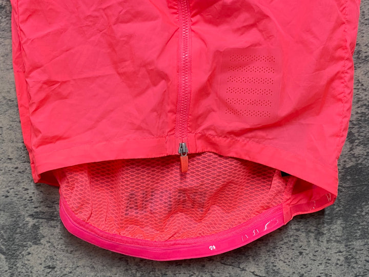 KE386 ラファ Rapha PRO TEAM LIGHTWEIGHT GILET HVP サイクルベスト ジレ XS ピンク