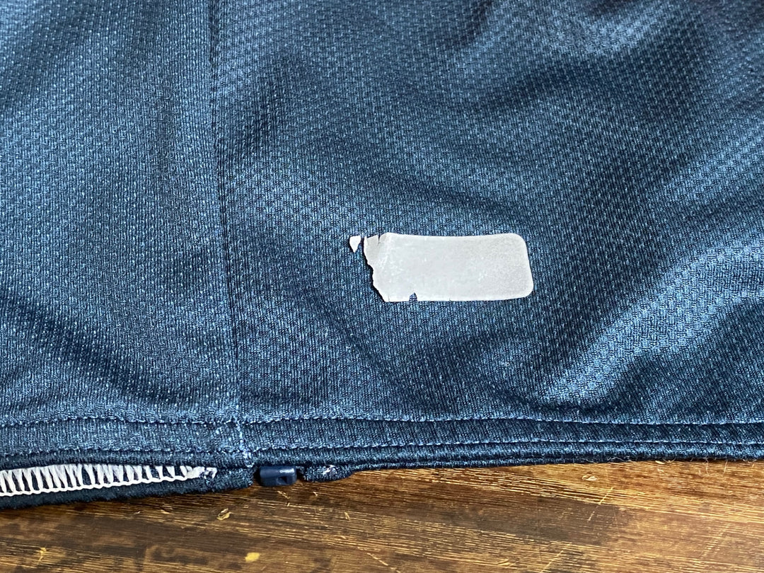 KB220 カステリ CASTELLI 半袖 サイクルジャージ グレー オレンジ XXL メッシュ ※反射部劣化 ほつれ