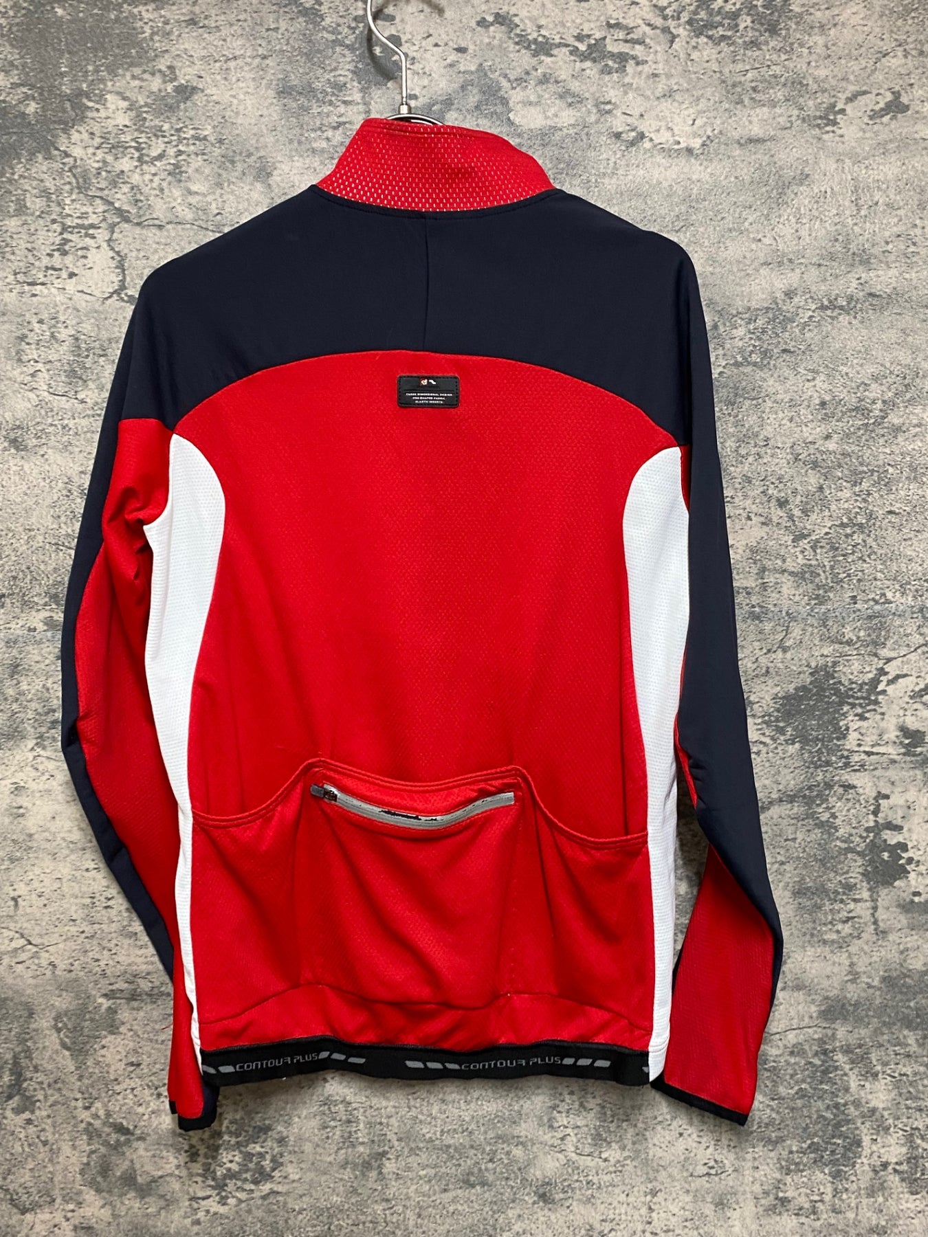 JS076 デマルキ DE MARCHI 長袖 サイクルジャージ 赤 S ※擦れ – BICI