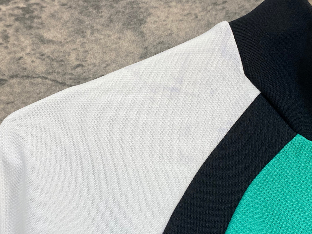 KL672 パールイズミ PEARL iZUMi 長袖 サイクルジャージ 緑白 L レディース