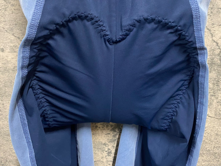 JN369 カフェドシクリステ CAFE DU CYCLISTE ADELINE MAN ビブショーツ 紺 グレー S