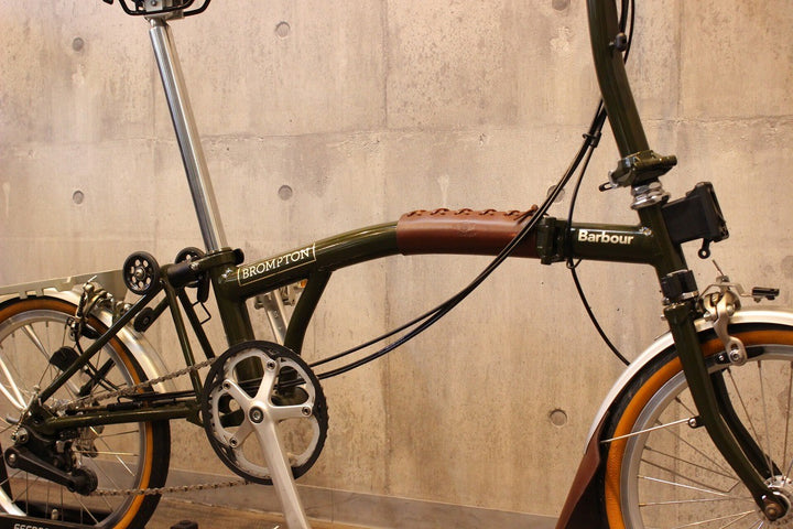 決算セール ブロンプトン BROMPTON M6L BARBOUR EDITION 16インチ ミニベロ 折りたたみ 小径車【名古屋店】
