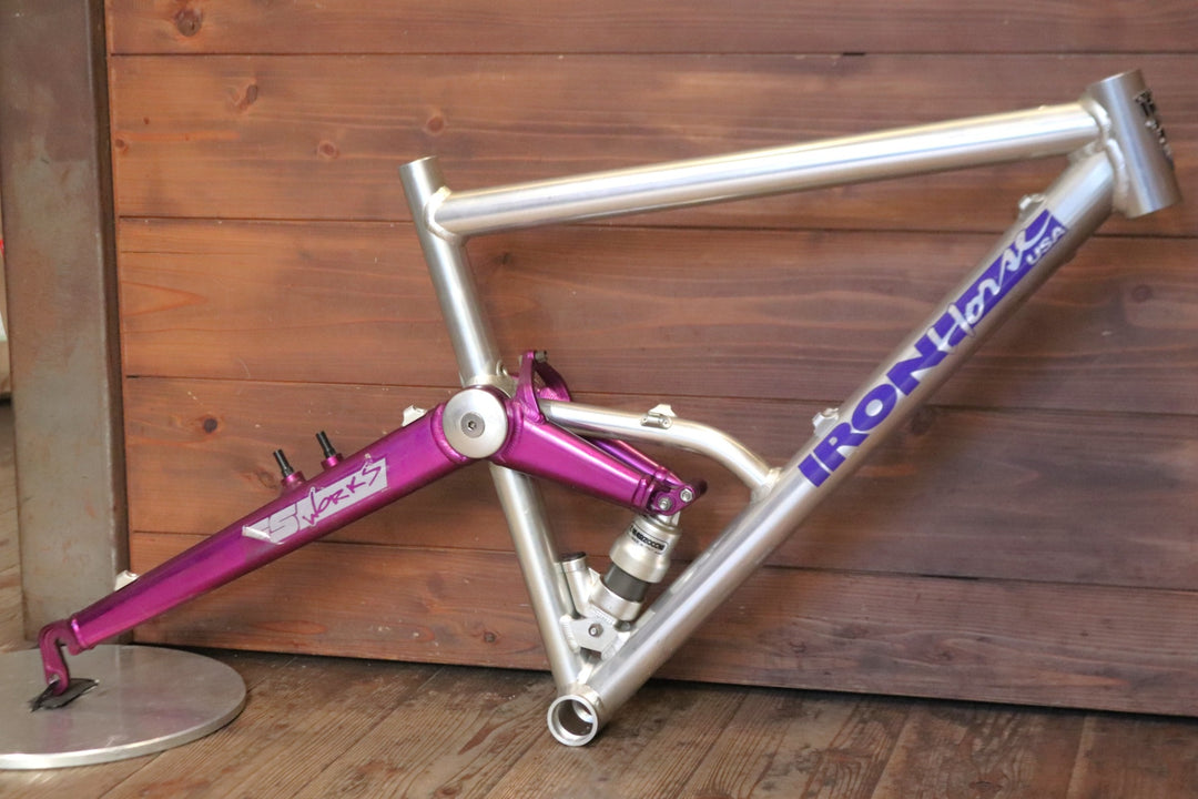 アイアンホース IRON HORSE FS WORKS アルミ MTB マウンテンバイク フレームセット 【東京南麻布店】