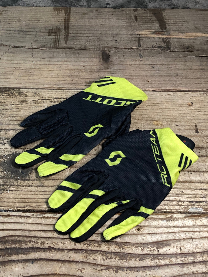 JT330 スコット SCOTT 長指グローブ 黒黄 M