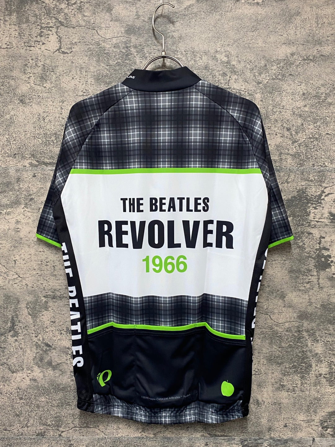 KA647 パールイズミ PEARL iZUMi 半袖 サイクルジャージ 黒 白 総柄 XL