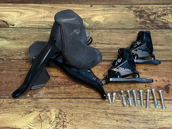 JF637 スラム SRAM RIVAL eTap AXS ED-RIV-D1 ブレーキシフトレバー キャリパーセット 油圧 電動