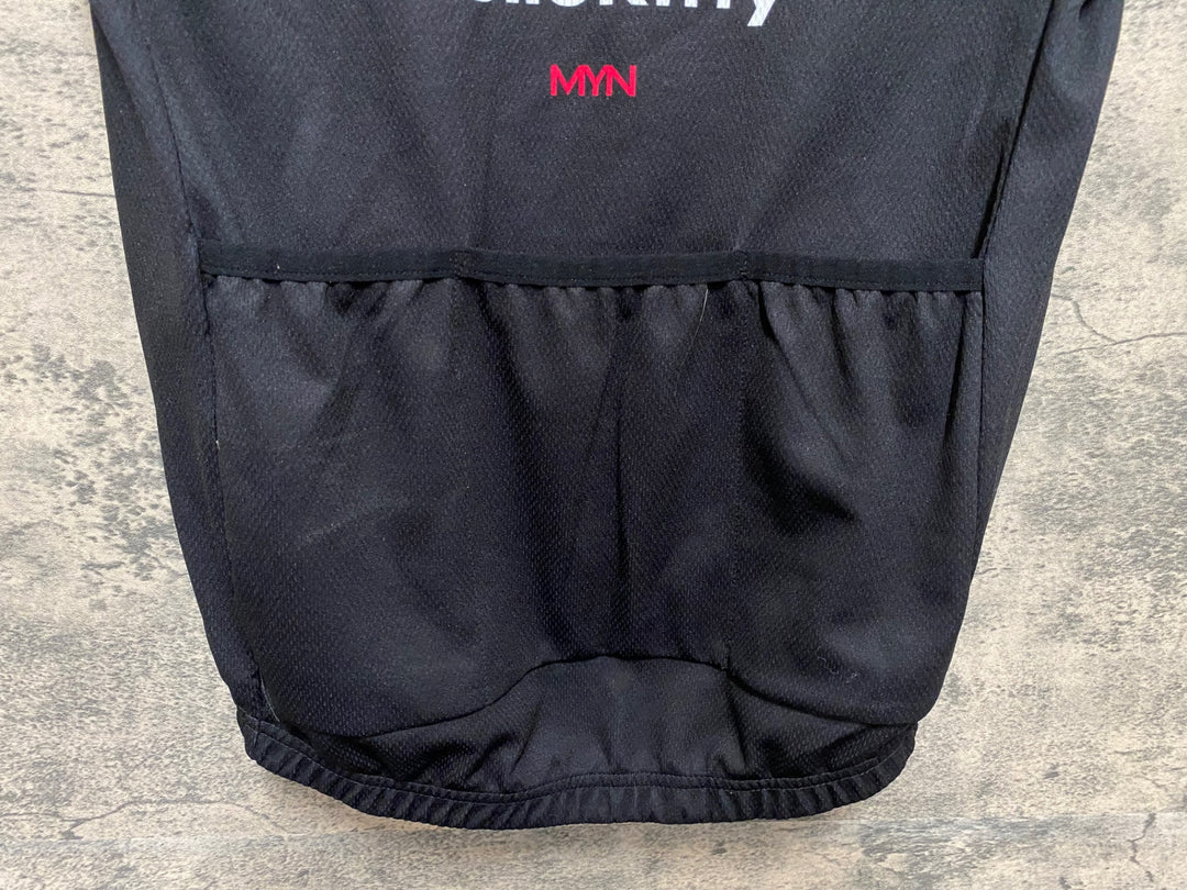 JS124 マイン MYN 半袖 サイクルジャージ 黒 S HelloKitty ※日焼け