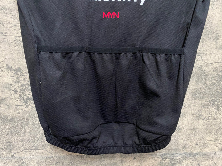 JS124 マイン MYN 半袖 サイクルジャージ 黒 S HelloKitty ※日焼け
