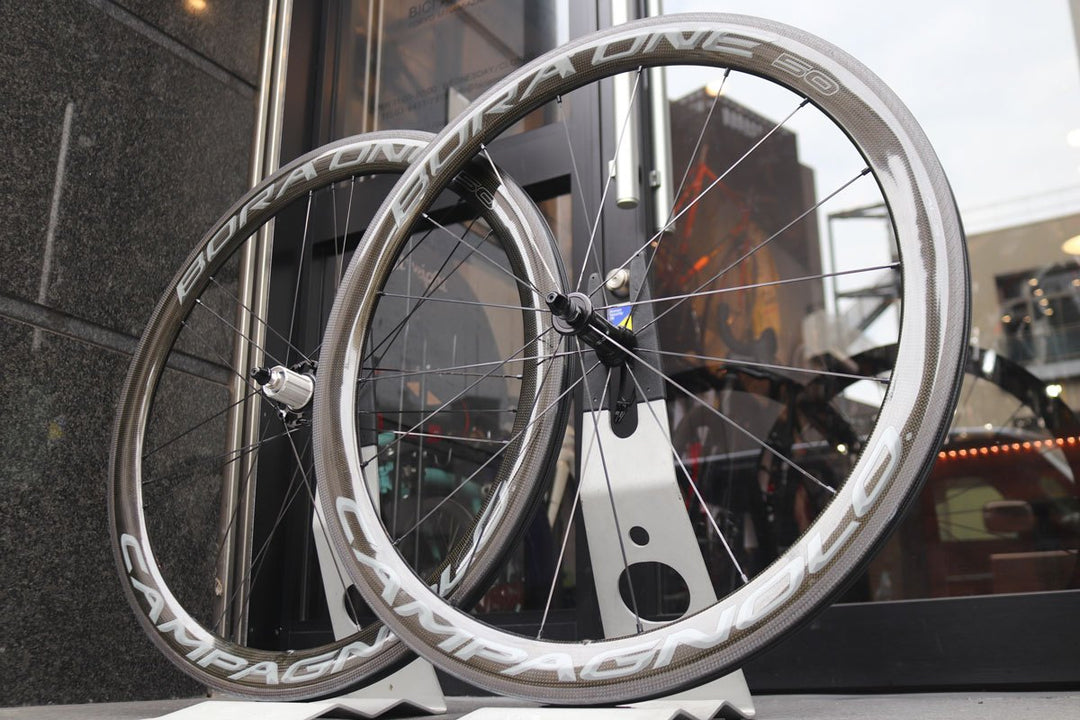 カンパニョーロ Campagnolo ボーラワン BORA ONE 50 AC3 カーボン クリンチャー ホイールセット シマノ11/12S 【東京南麻布店】