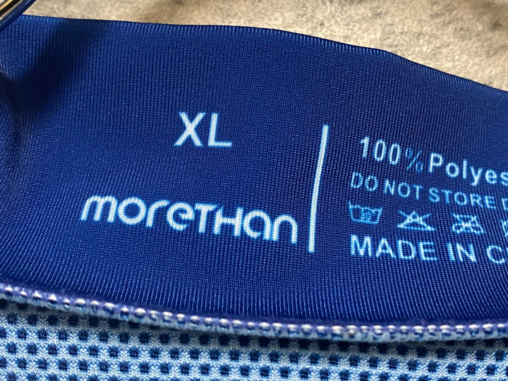 KB556 モーゼン MORETHAN ジレ サイクルベスト 青 XL