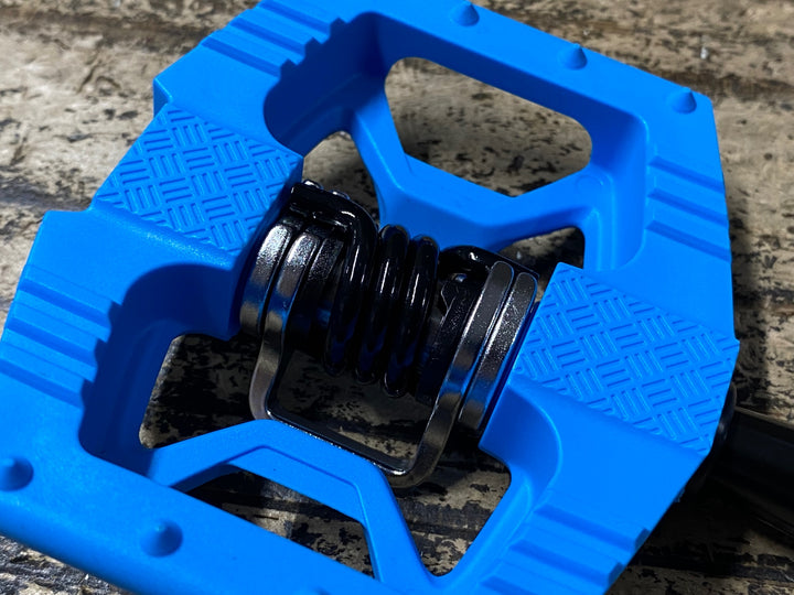 JW438 クランクブラザーズ crankbrothers double shot1 ビンディングペダル 水色