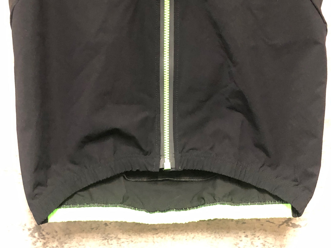 KP570 Q36.5 ジレ サイクルベスト 黒 M 裏起毛
