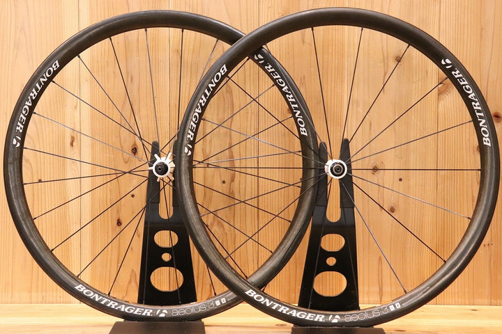 ボントレガー BONTRAGER アイオロス AEOLUS 3 カーボン クリンチャー ホイールセット シマノ 10S 【芦屋店】