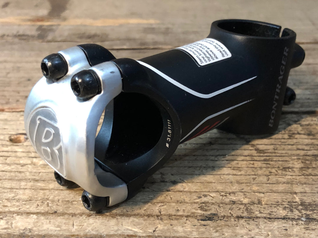 JR050 ボントレガー BONTRAGER RXL アルミステム 黒 75mm Φ31.8 OS 7°
