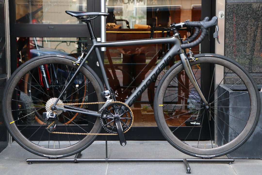 キャノンデール CANNONDALE SUPERSIX EVO BLACK INC 2015モデル 52サイズ SRAM RED e-Tap MIX 11S カーボン ロードバイク 【東京南麻布店】