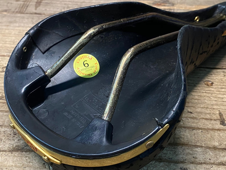 JN647 セラサンマルコ SELLE SANMARCO ロールス ROLLS サドル 黒 スチールレール