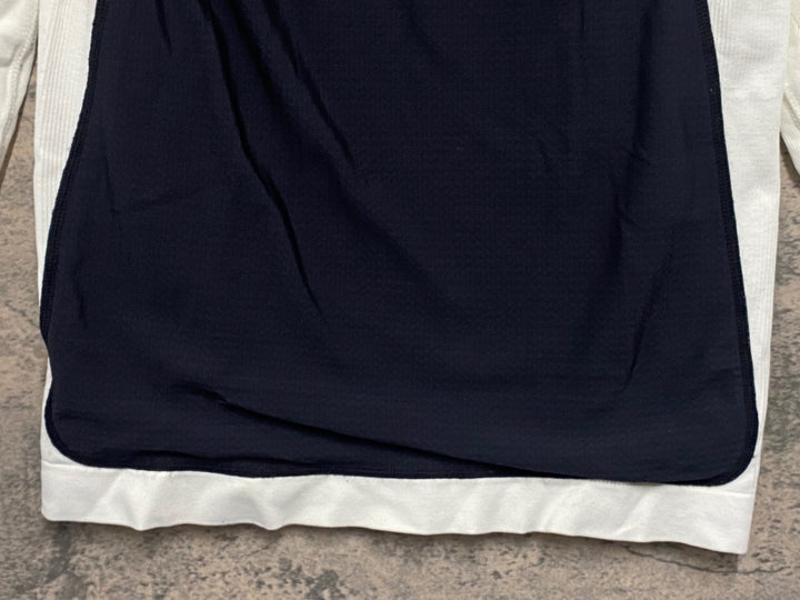 JV137 アソス ASSOS 長袖 ベースレイヤー 白 黒Ⅱ 7/7 WINTER PLUS