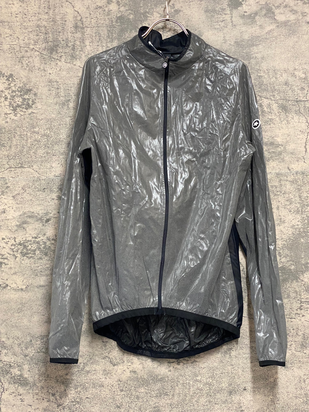 JY647 アソス ASSOS MILLE GT Clima Jacket EVO Black Series 長袖 ウィンドブレーカー グレー L
