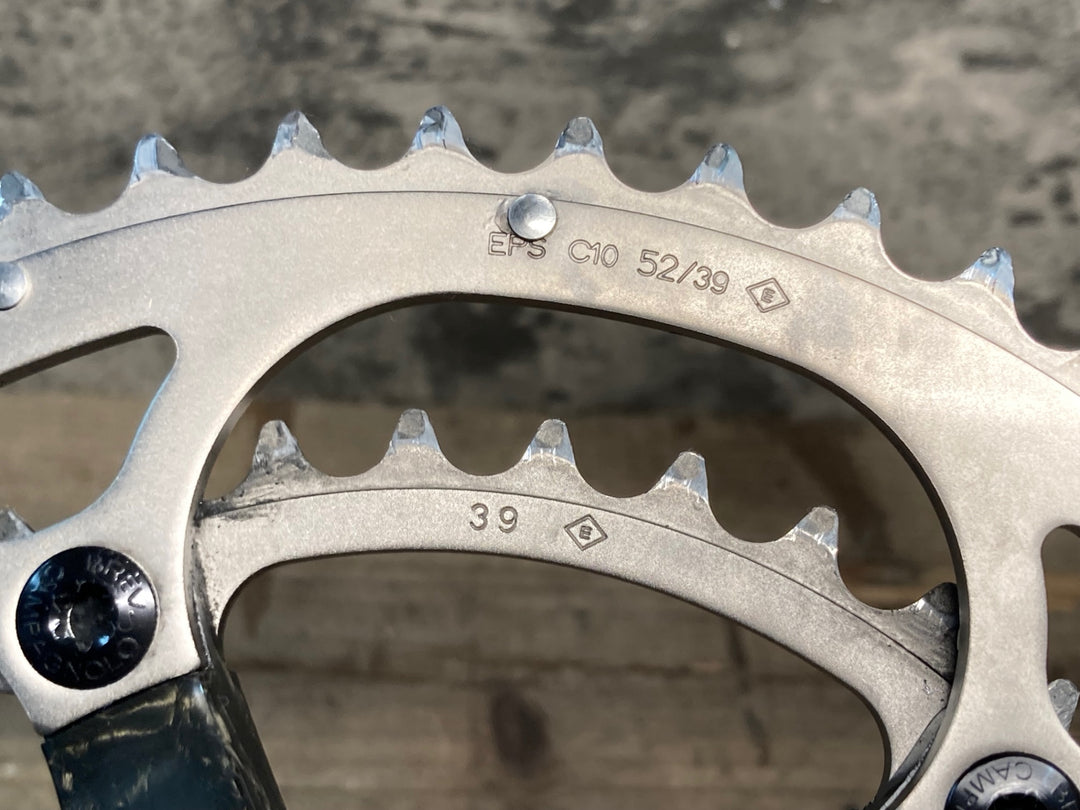 JL157 カンパニョーロ CAMPAGNOLO レコード RECORD カーボン クランクセット 172.5mm 52/39T 10S