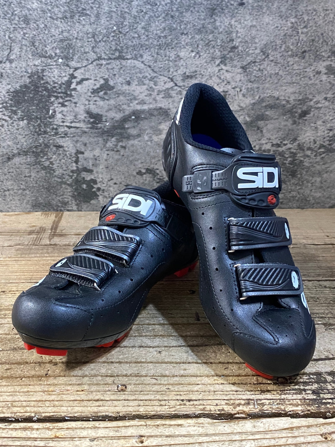KG391 シディ SIDI TRACE MTB ビンディングシューズ 黒 SPD EU42 ※ペン字あり