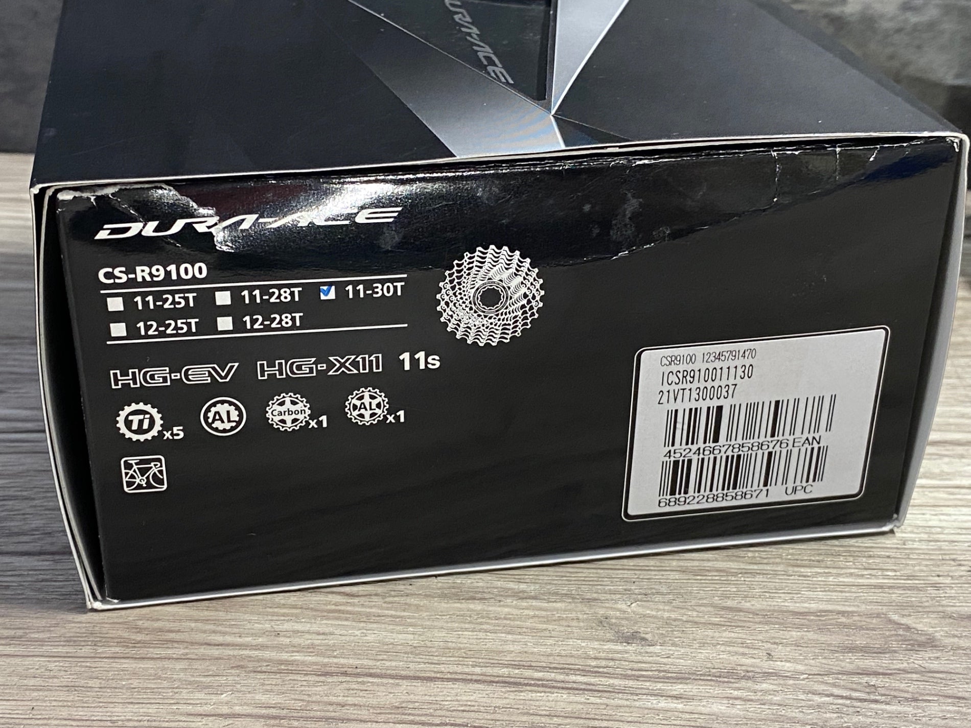 JZ229 シマノ SHIMANO デュラエース DURA-ACE CS-R9100 スプロケット