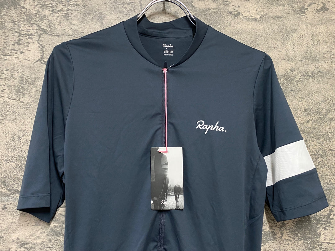 KC154 ラファ Rapha CORE JERSEY 半袖 サイクルジャージ グレー M