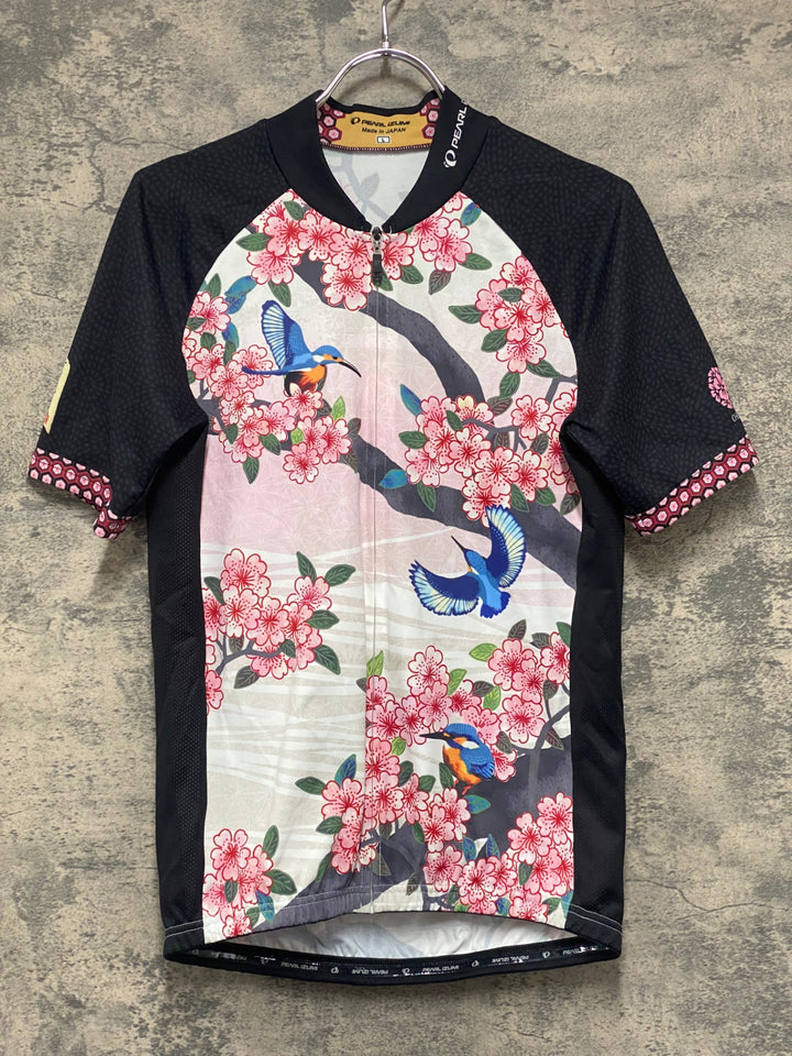 JU950 パールイズミ PEARL iZUMi 半袖 サイクルジャージ L 桜