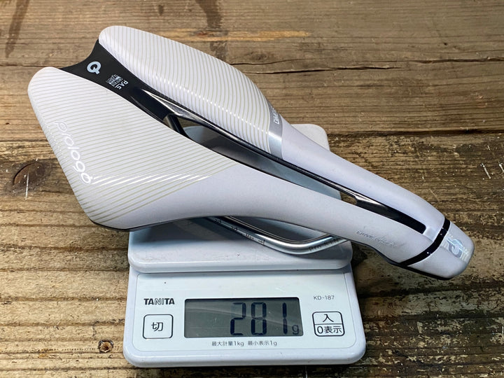 JQ592 プロロゴ prologo ディメンション DIMENSION サドル 白 143mm Pro STNレール