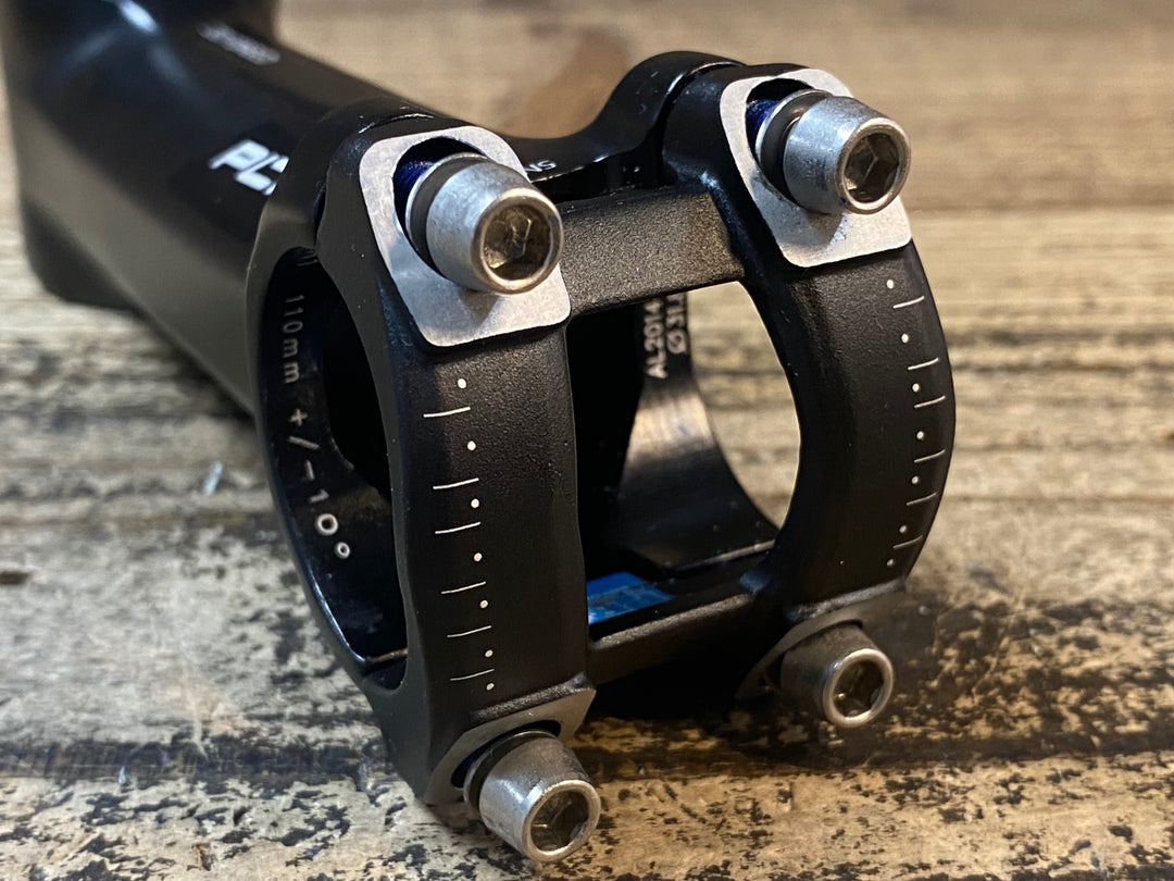 JJ917 シマノ SHIMANO PRO PLT アルミ ステム 黒 110mm Φ31.8 OS -10° 3D FORGED