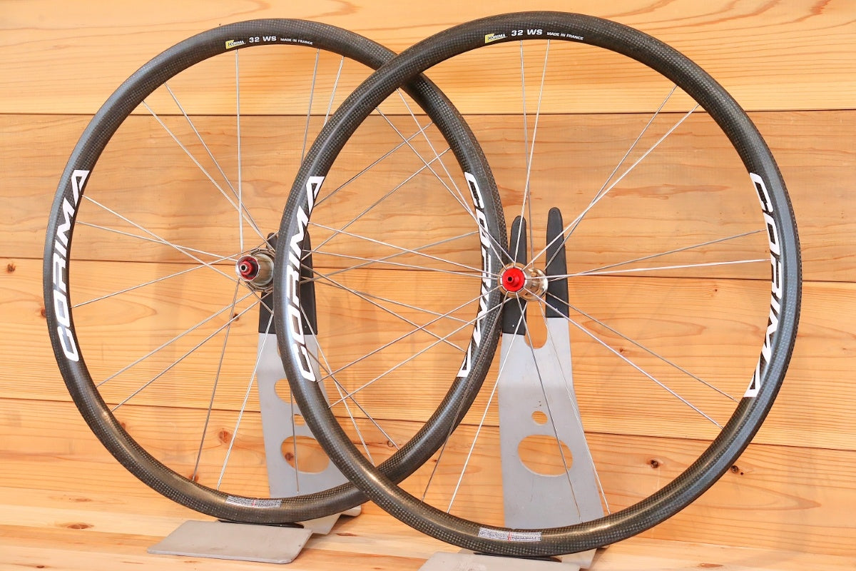 コリマ CORIMA 32 WS カーボン チューブラー ホイールセット シマノ12S