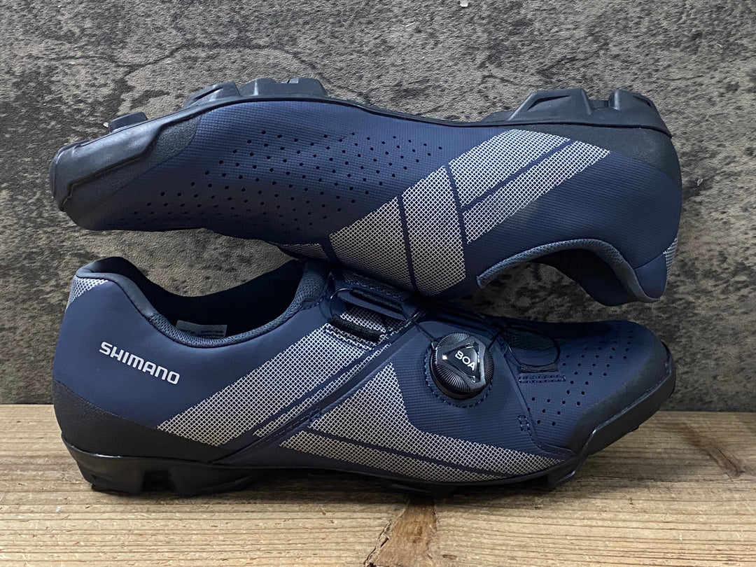 KP657 シマノ SHIMANO CX3 SHCX300M N01 S BOA ビンディングシューズ 紺 EU44