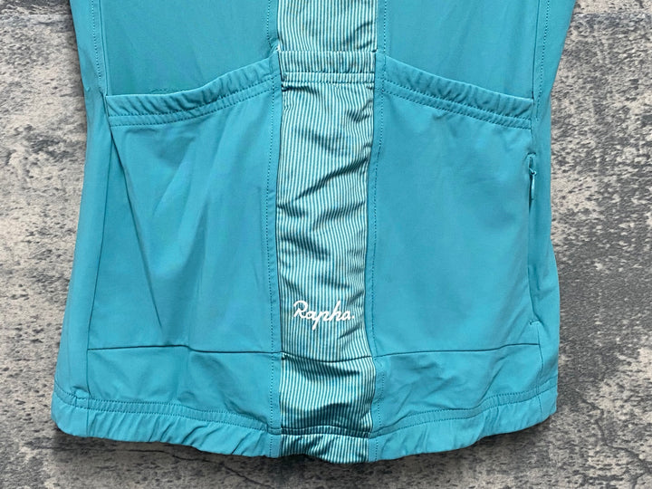 JX639 ラファ Rapha SOUPLESSE JERSEY 半袖 サイクルジャージ ターコイズ レディース S