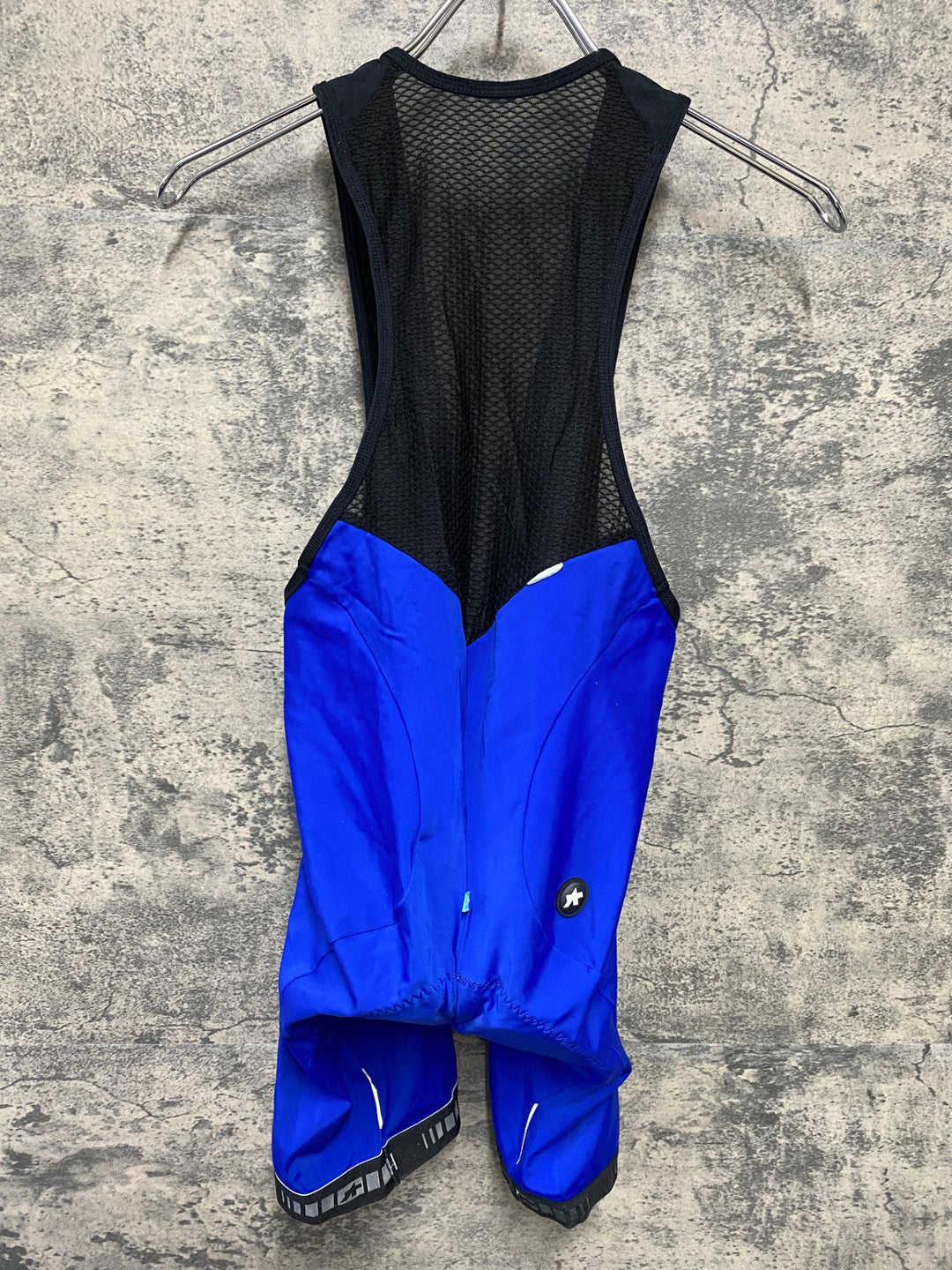 JS661 アソス ASSOS FI.MILLE S5 ビブショーツ 青 サイズ不明 タグカット