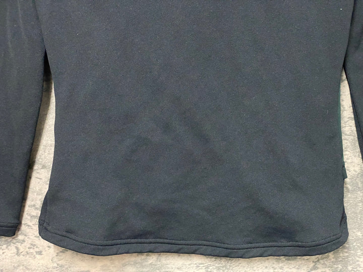JT098 パールイズミ PEARL iZUMi 長袖 ミドルレイヤー 黒 S 裏起毛 防風