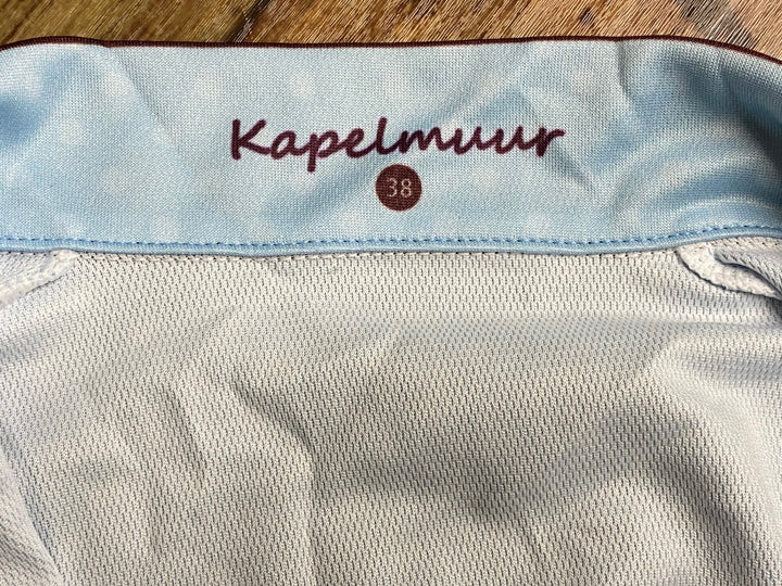 JO511 カペルミュール KAPELMUUR 長袖 サイクルジャージ 水色 茶 38 レディース