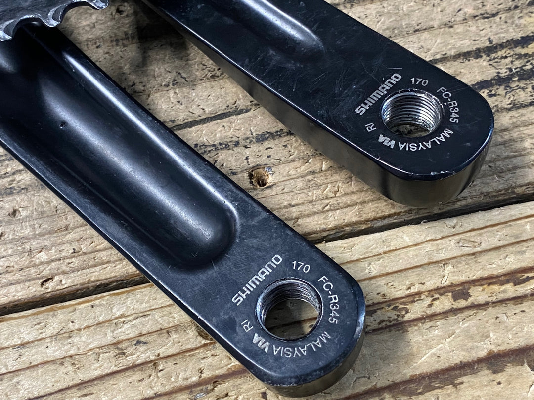 KD485 シマノ SHIMANO FC-R345 クランクセット 170mm 50/34T