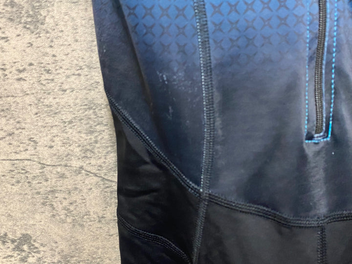 JZ708 フーブ HUUB トライアスロンスーツ COMWLCSBC Comimit Long Course Suit XS 青/黒