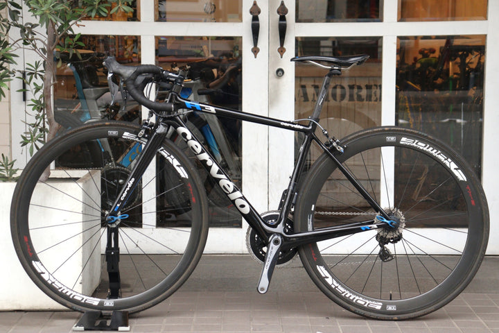 サーヴェロ CERVELO R3 2014モデル XSサイズ シマノ デュラエース 9070 Di2 11S カーボン ロードバイク TH-9 【横浜店】