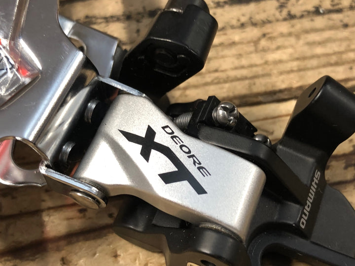 JX916 シマノ SHIMANO ディオーレ DEORE XT FD-M781 Top Pull フロントディレイラー 2S 未使用