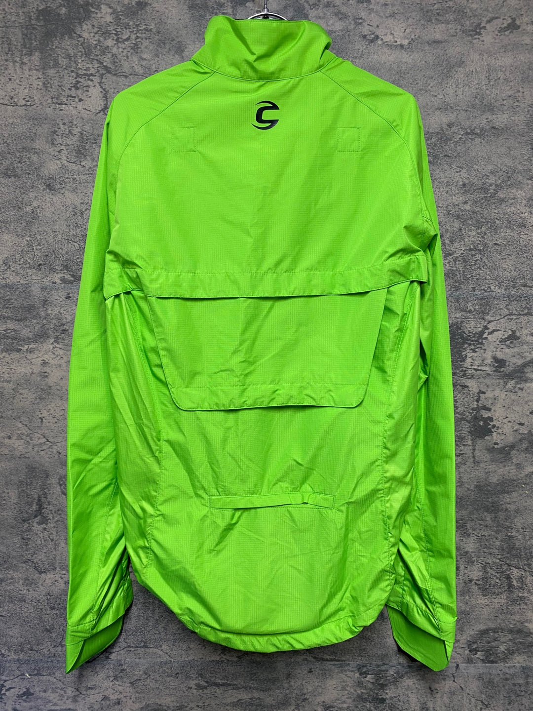 KE114 キャノンデール CANNONDALE モーフィスシェル 長袖 ウィンドブレーカー 黄緑 L/G