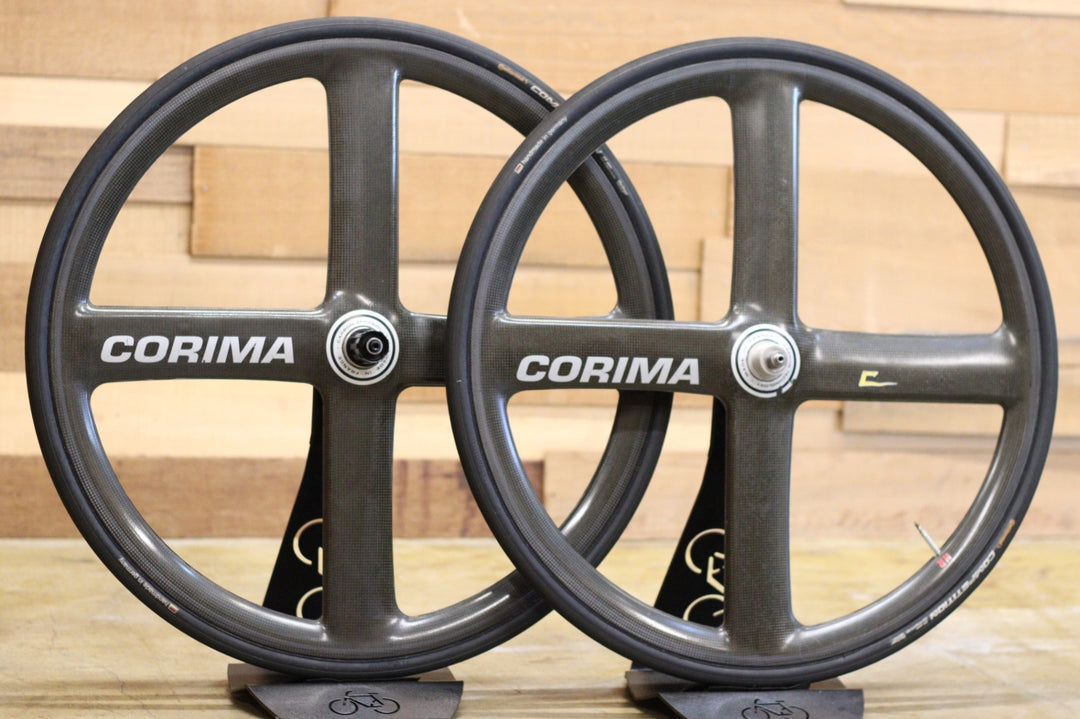 コリマ CORIMA 4SPOKE HR カーボン チューブラー バトン ホイールセット シマノ12/11S 【立川店】